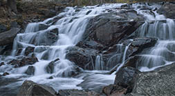 Waterfall in Lee Vining Canyon